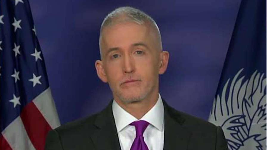 Republicans are accusing the Justice Department of stonewalling their investigation into potential FISA abuses; House Oversight Committee Chairman Trey Gowdy speaks out on 'Sunday Morning Futures.'